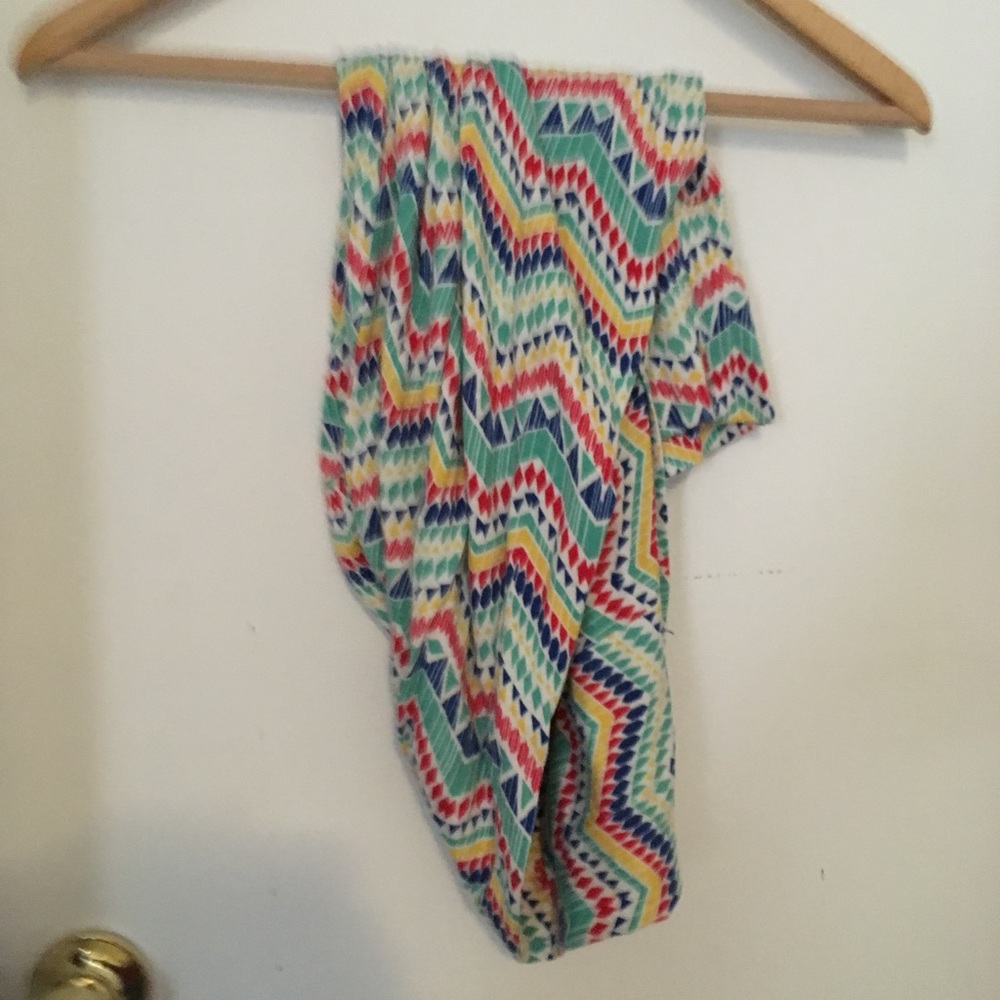 Multi colored maxi-skirt